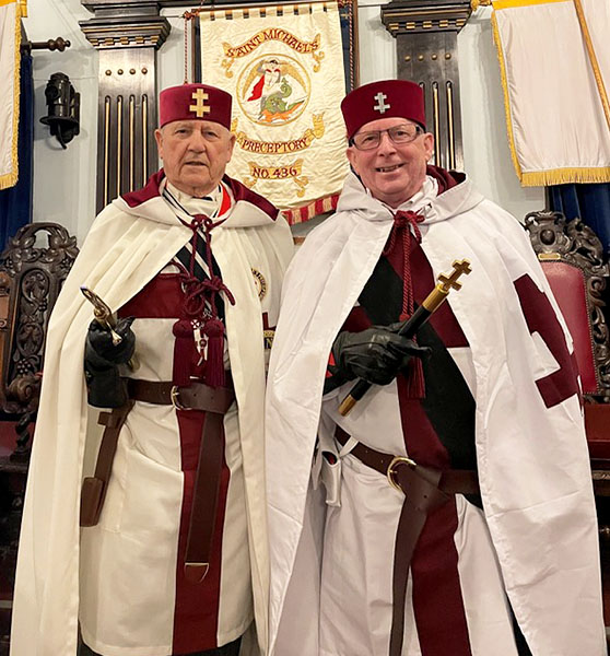 St. Michael’s Preceptory celebrate a half century