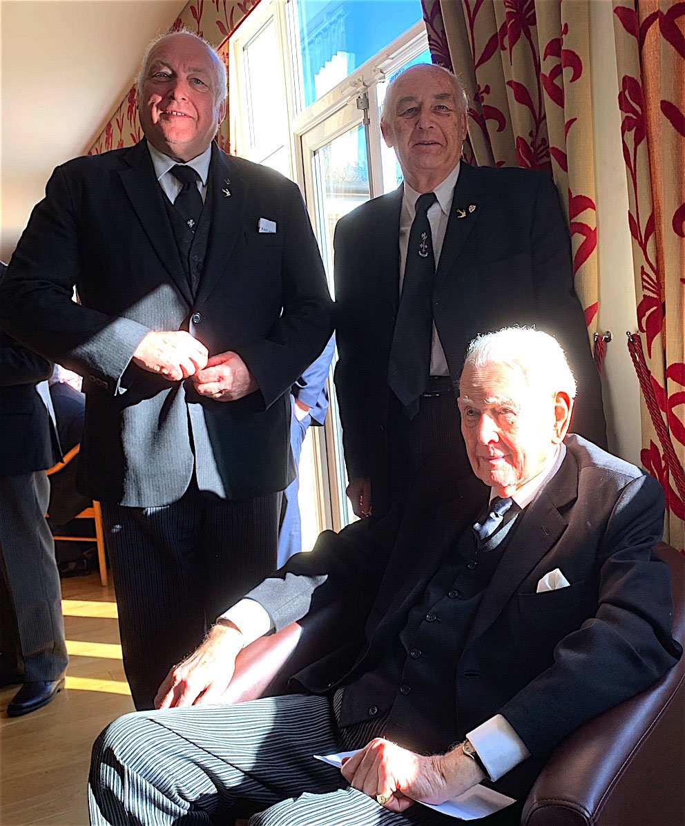 E.Kt. Dean, V.E.Kt. Grout and V.E.Kt. McCully