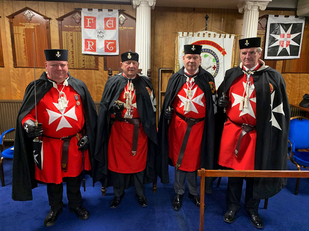 Provincial Prior with his Mareschals