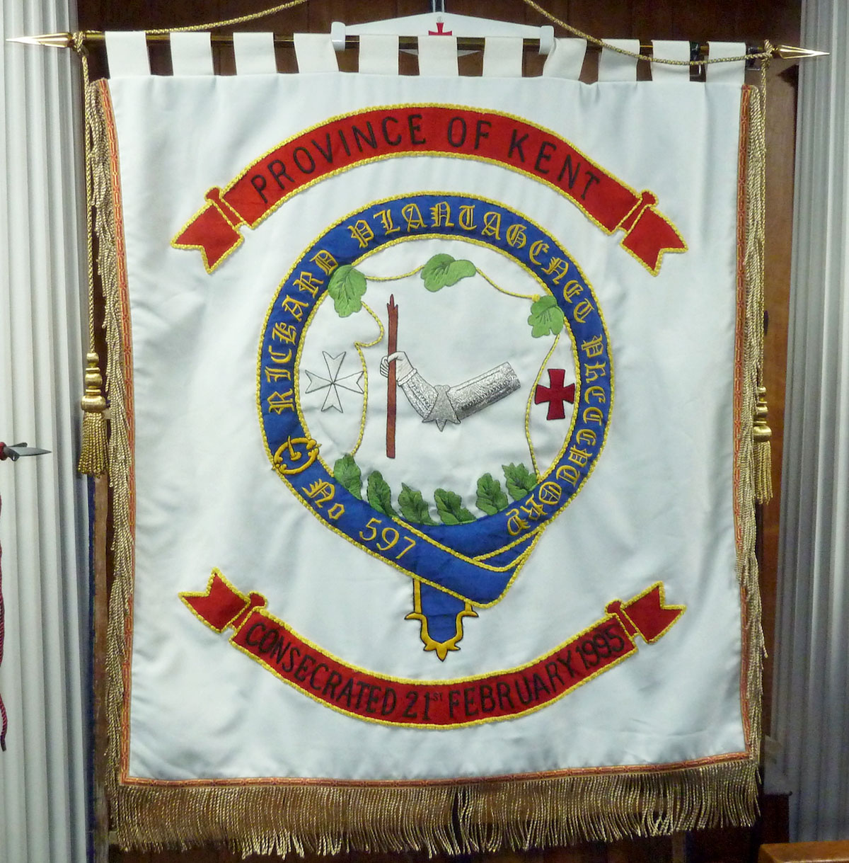597 Richard Plantagenet banner