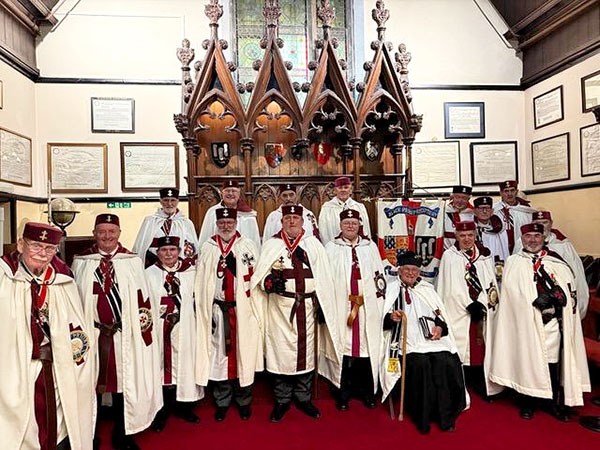 Members of Black Prince Preceptory