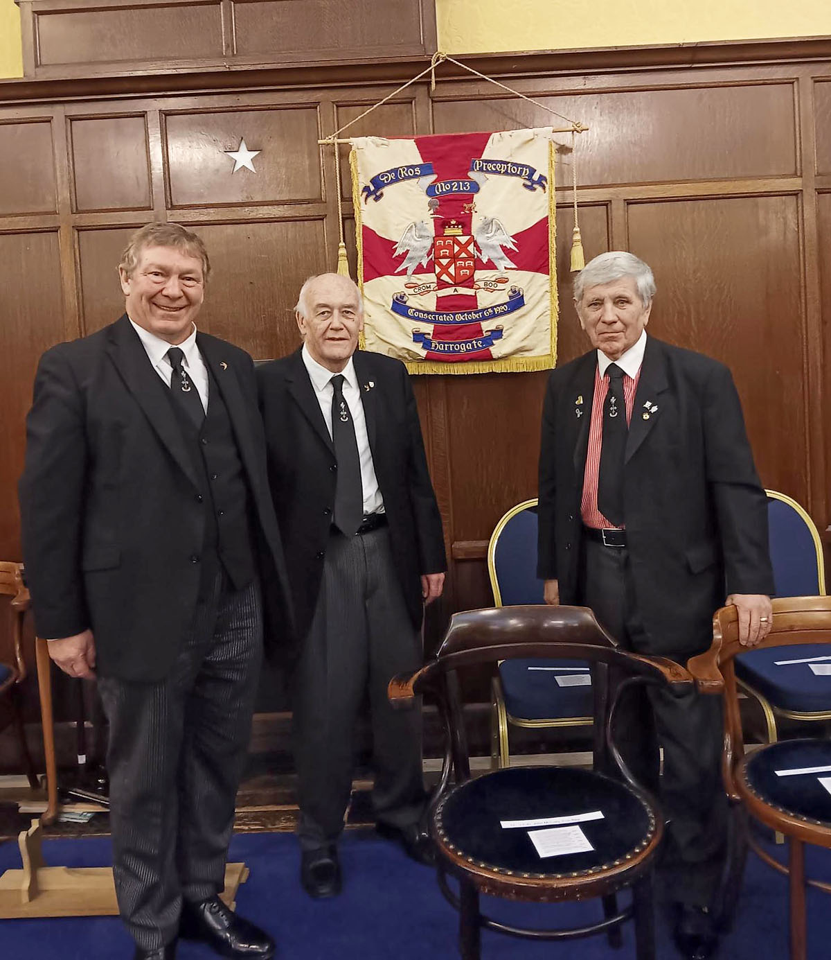 E.Kt. Wright, V.E.Kt. McCully & E.Kt. Playford