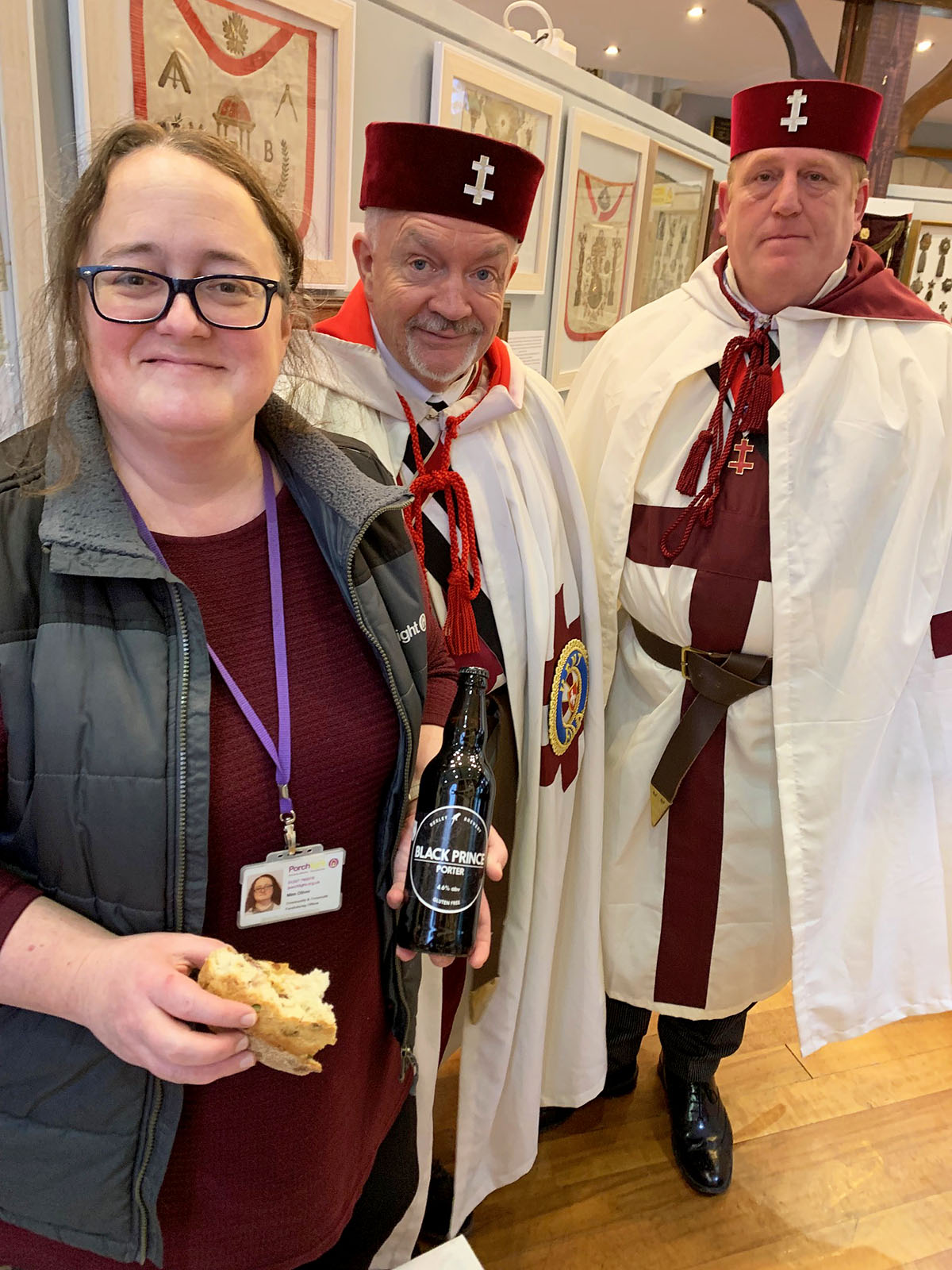 Miriam with her Bread and Beer