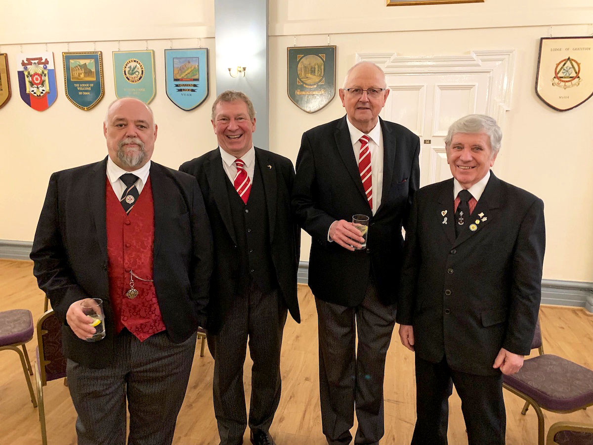 E.Kt. Johnson E.Kt. Wright, R.E.Kt. Wheeler & E.Kt. Playford