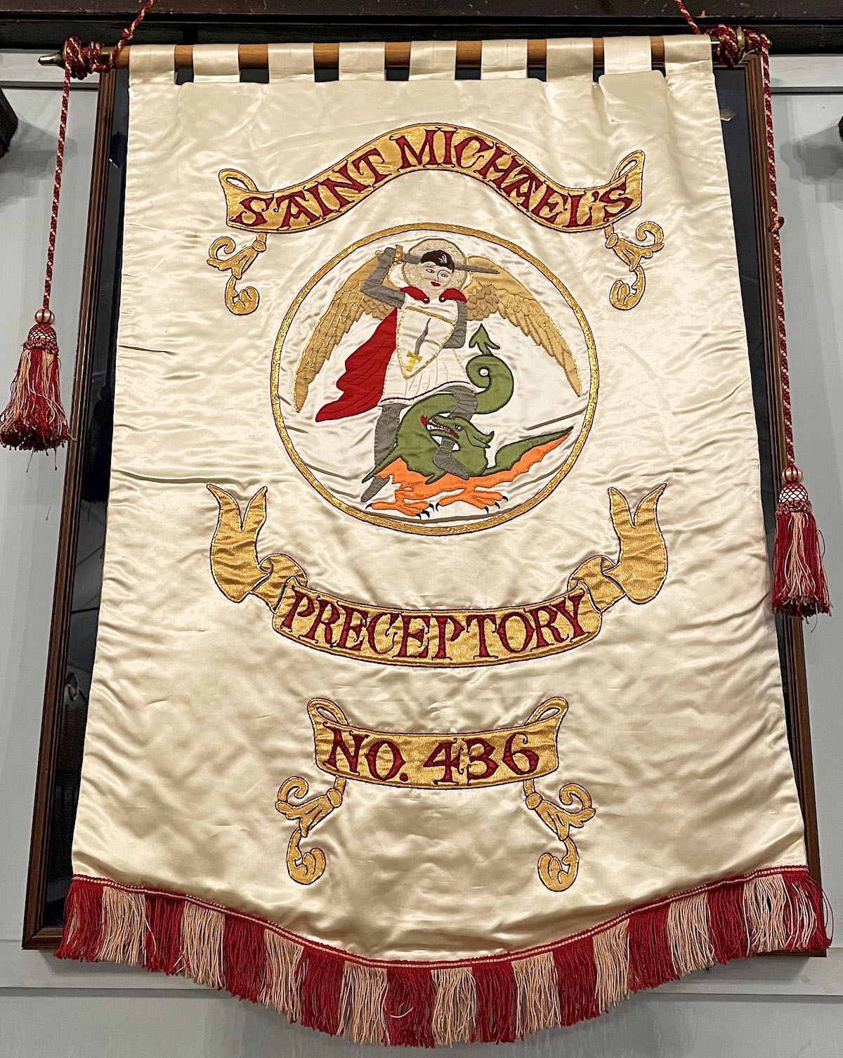 436 St. Michael's Preceptory Banner