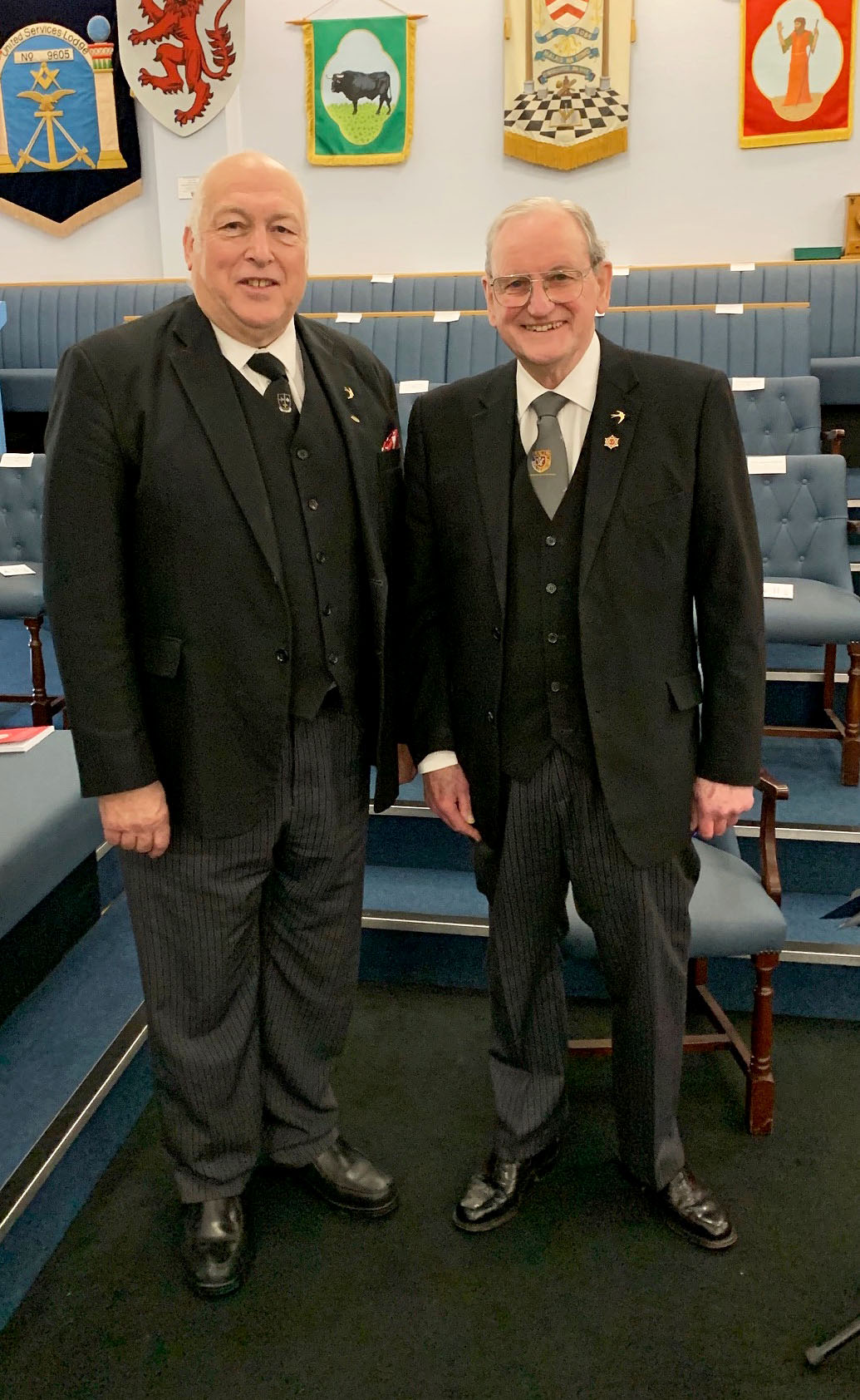 V.E.Kt Dennis Dean & R.E.Kt. Dr. Paul Richard Calderwood K.C.T