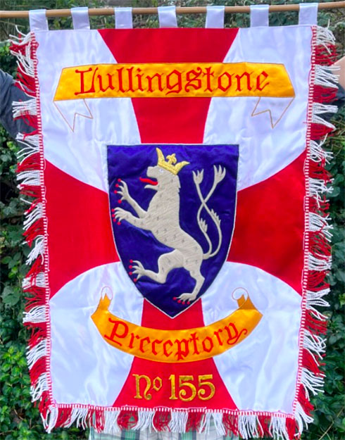 155 Lullingstone Preceptory Banner