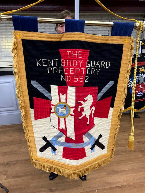 552 Kent Bodyguard Preceptory Banner